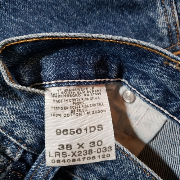 NWT Wrangler Regular Fit Five Star Premium Denim Jeans  Men's Size 38x30 - Picture 8 of 10